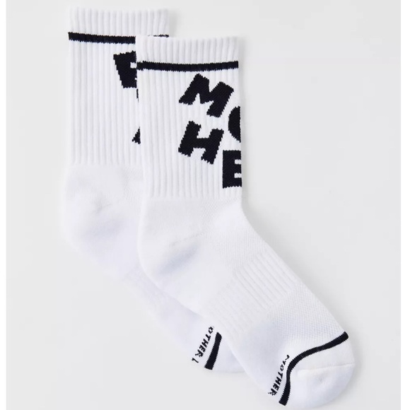 NWT Mother Denim Jumbo MF Crew Sock - Picture 1 of 8